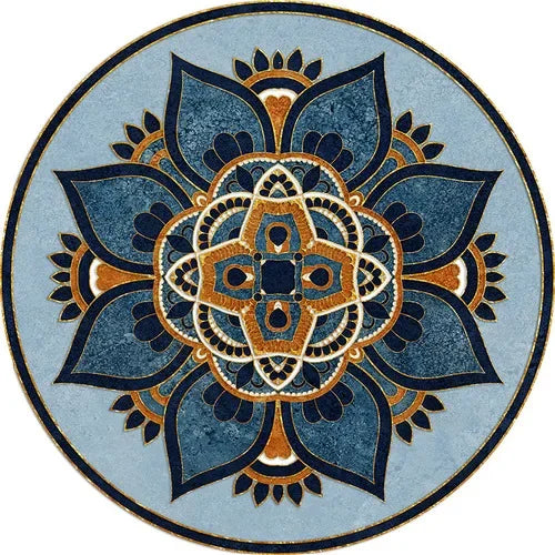 Persian Style Round Rug 2 - handmade