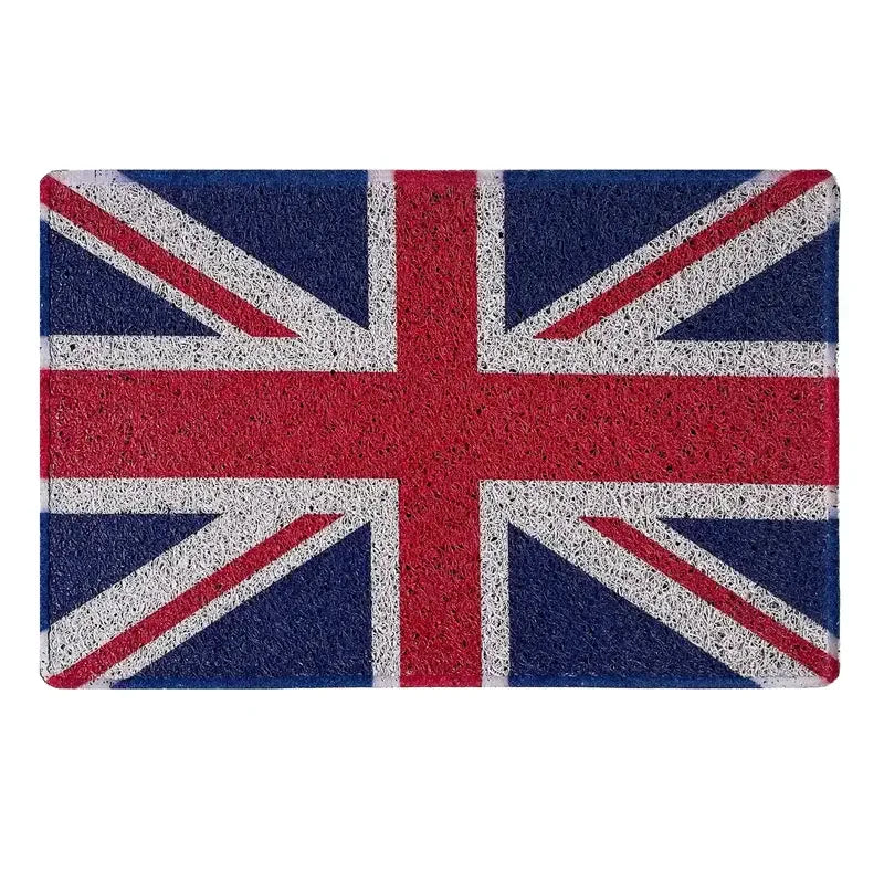 British Flag Mat - handmade