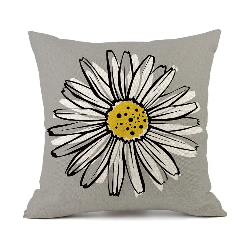 Floral Cushion Cover - handmade