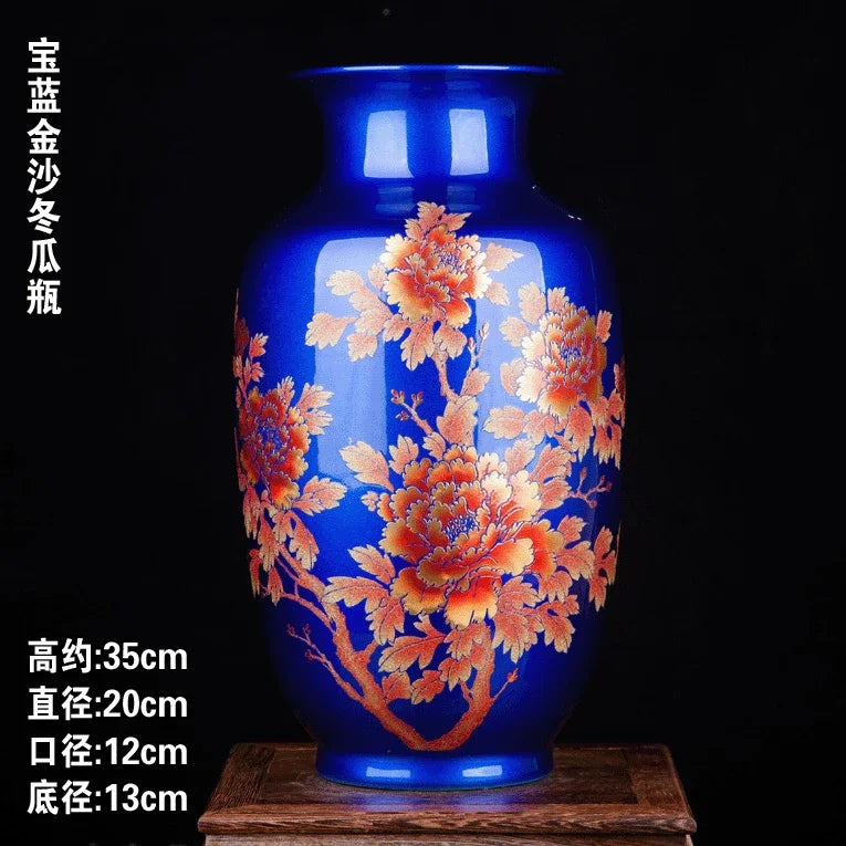 Black Porcelain Vase - handmade