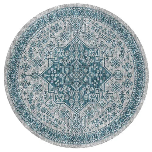 Persian Style Round Rug 5 - handmade