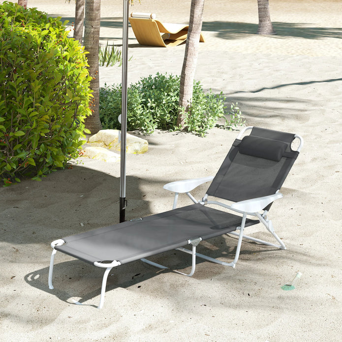 Foldable Sun Lounger - handmade