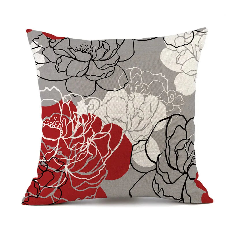 Floral Cushion Cover - handmade
