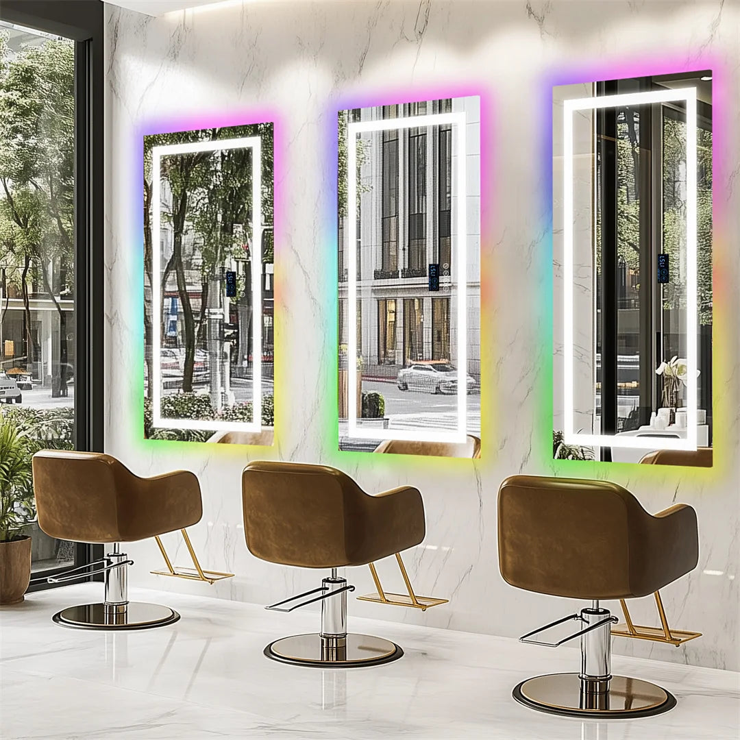 Full-Length Bathroom Mirror - handmade