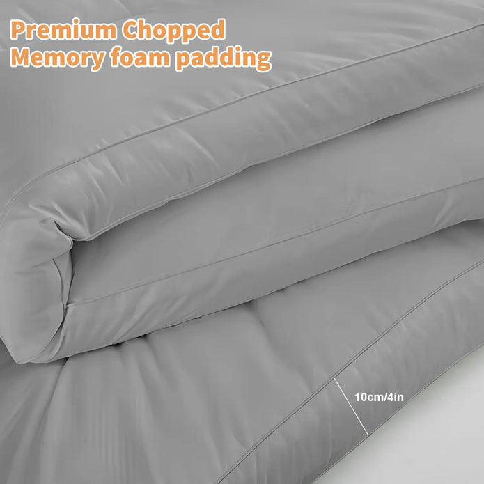 Bed Mattress Foldable Soft Student Dormitory Roll Up Floor Tatami Mat Extra Thick Bed Mattress 3D fiber Bed Topper Feather Down - handmade