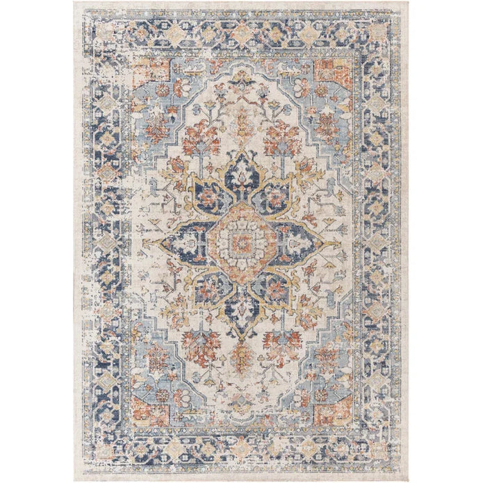 Retro Bohemian Living Rug - handmade