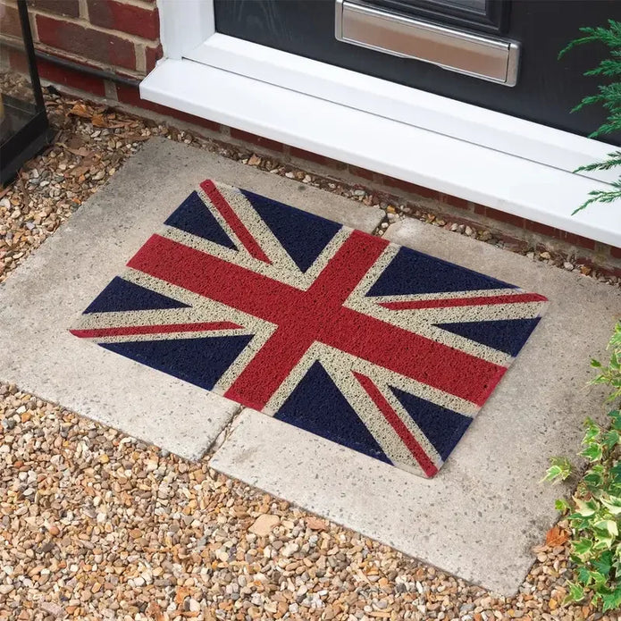British Flag Mat - handmade