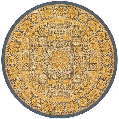 Persian Style Round Rug 2 - handmade