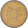 Persian Style Round Rug 2 - handmade