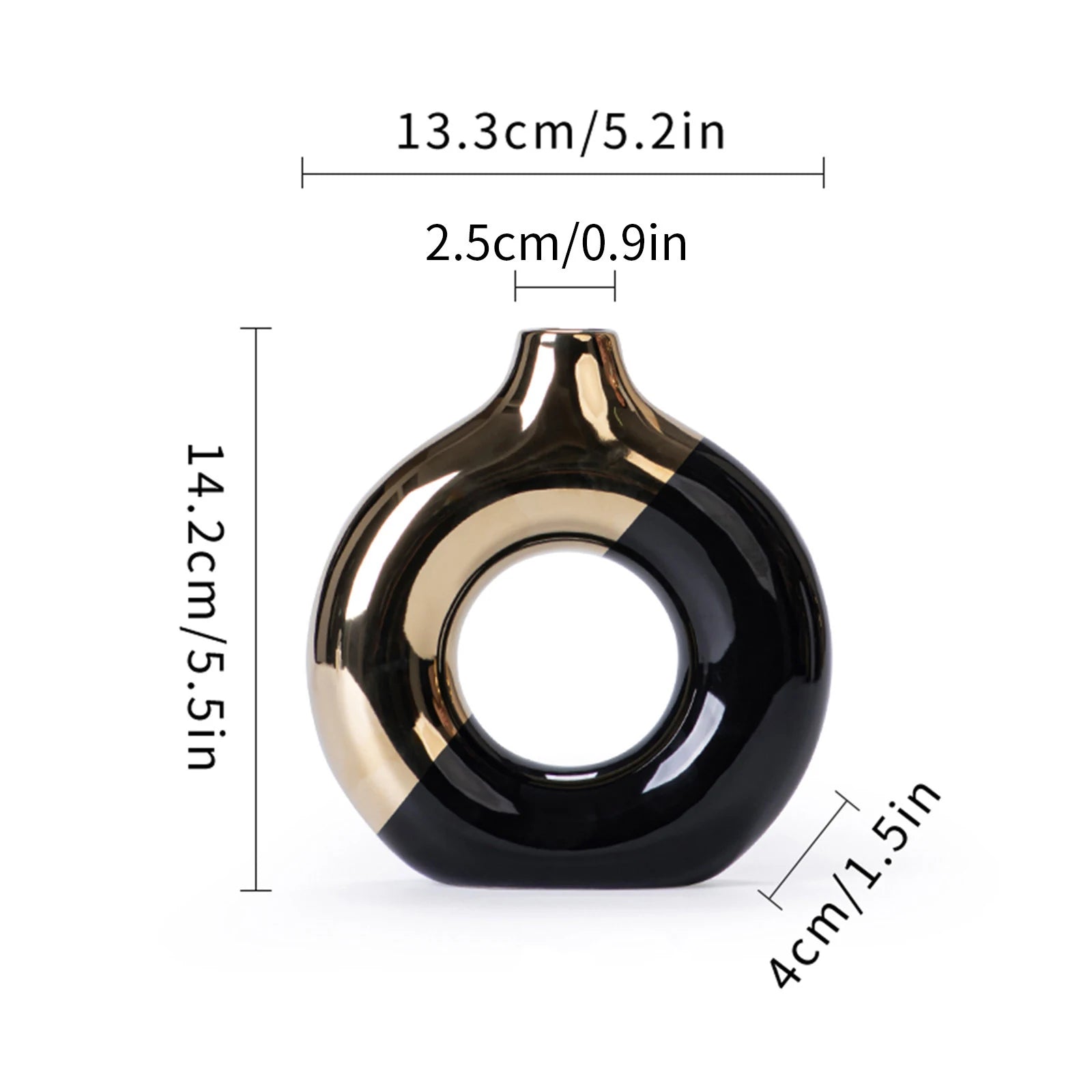 Luxury Nordic Flower Vase - handmade