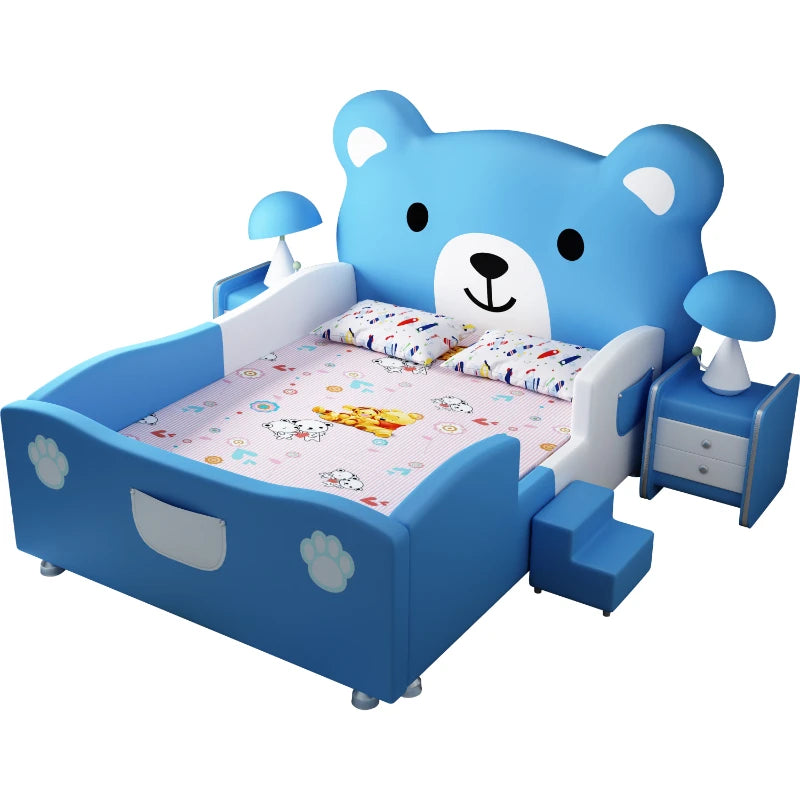 Creative Cartoon Bear Bed - handmade