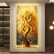 LED Fortune Tree Lamp - handmade