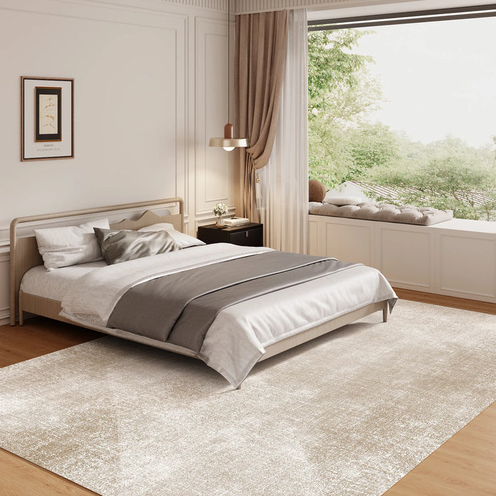 Washable Ornate Floor Rug - handmade