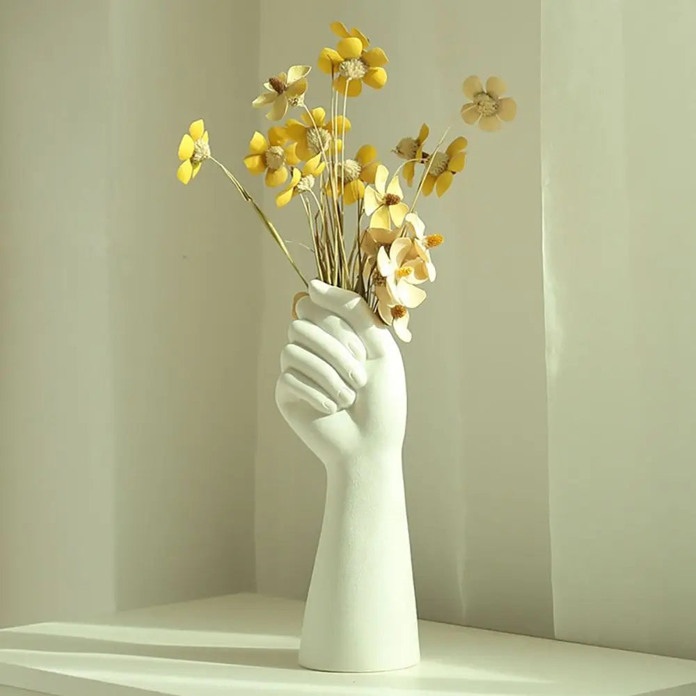 Human Body Flower Vase - handmade