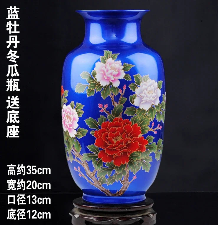 Black Porcelain Vase - handmade