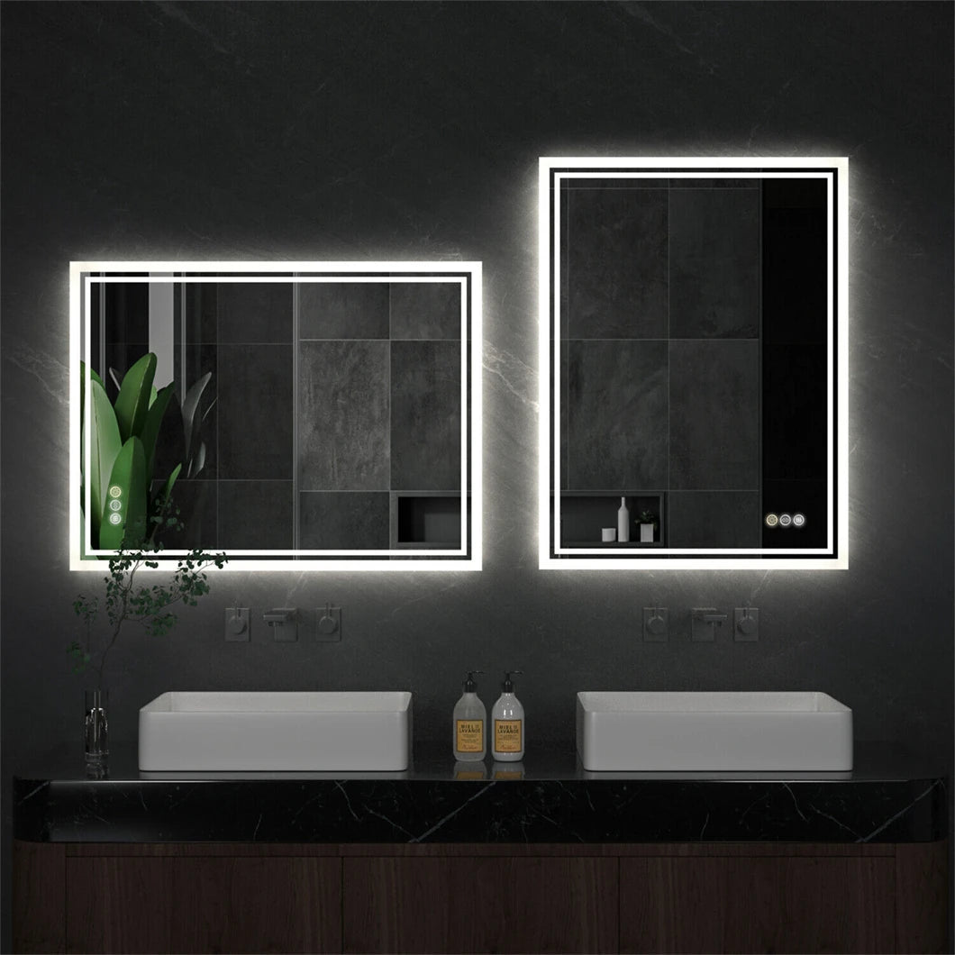 LED Bathroom Mirror - handmade