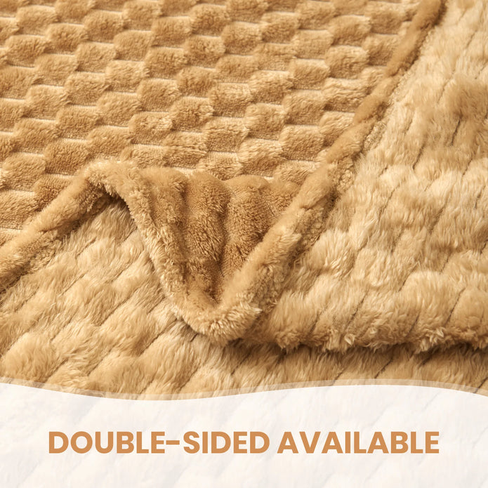 Soft Plush Fleece Blanket - handmade