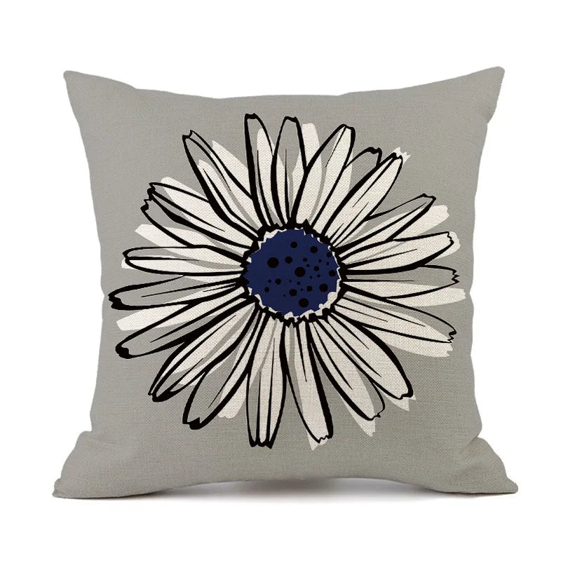 Floral Cushion Cover - handmade