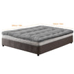 Bed Mattress Foldable Soft Student Dormitory Roll Up Floor Tatami Mat Extra Thick Bed Mattress 3D fiber Bed Topper Feather Down - handmade