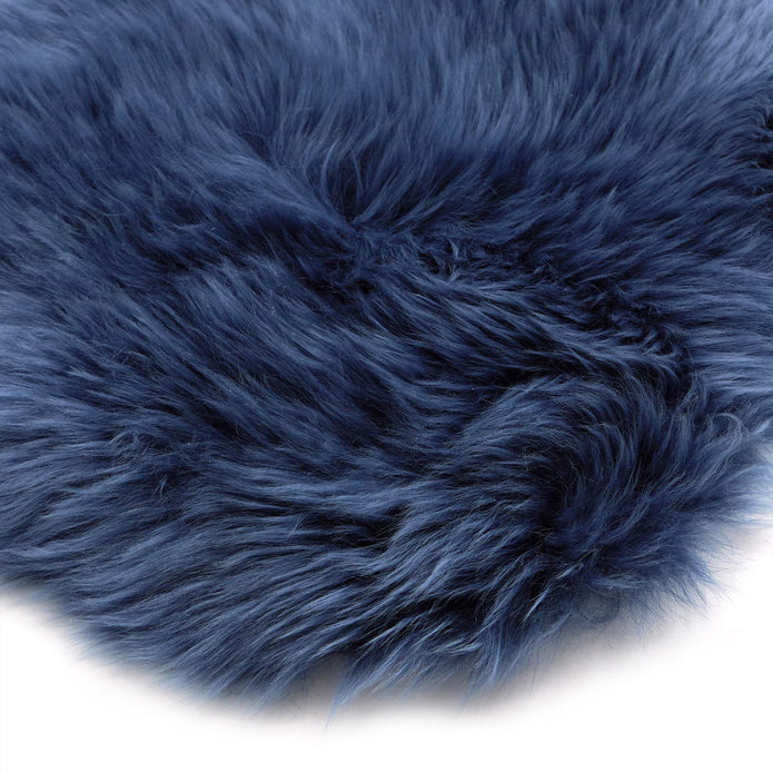 Origins Genuine Sheepskin Navy - handmade