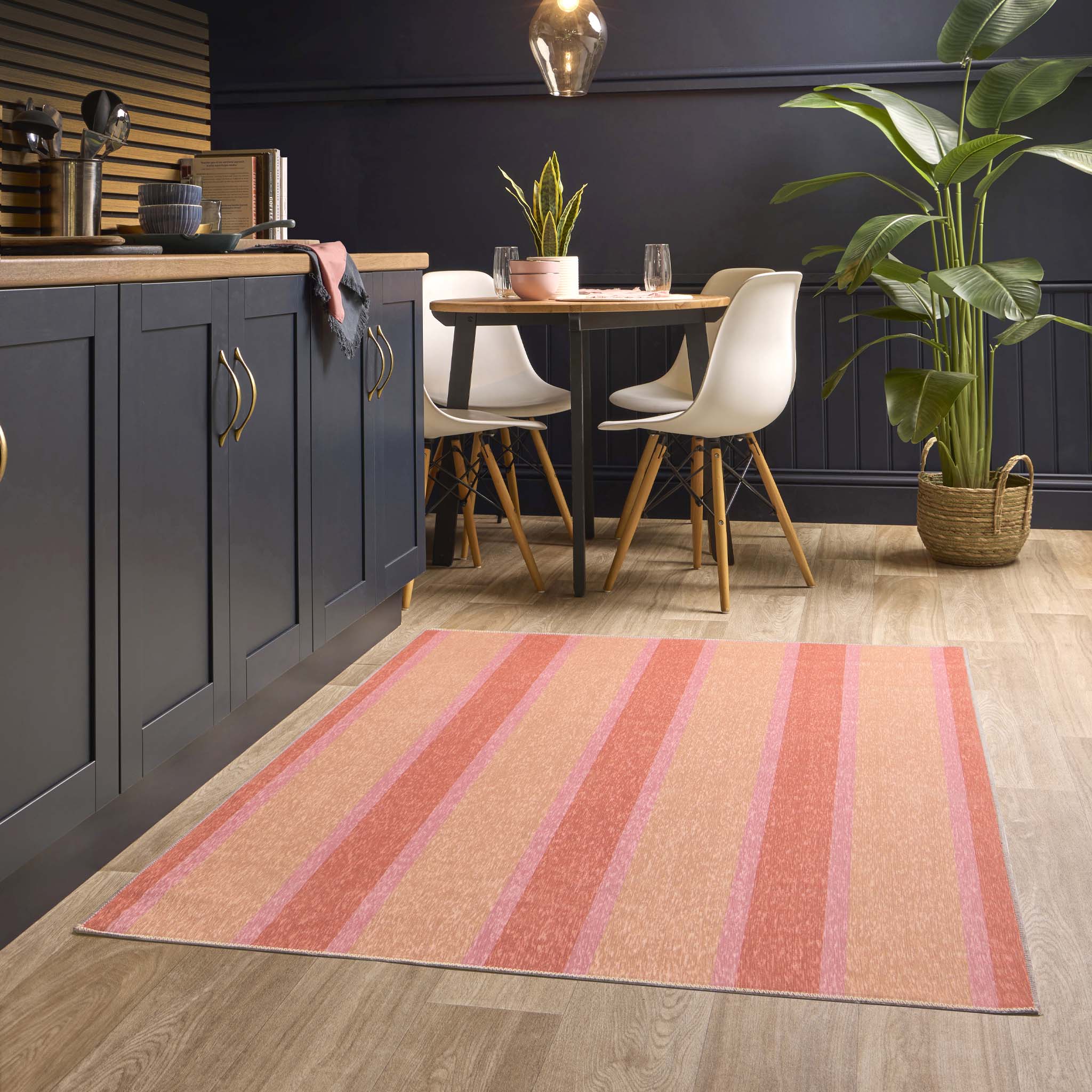 Origin Washable Sorbet Stripe - handmade