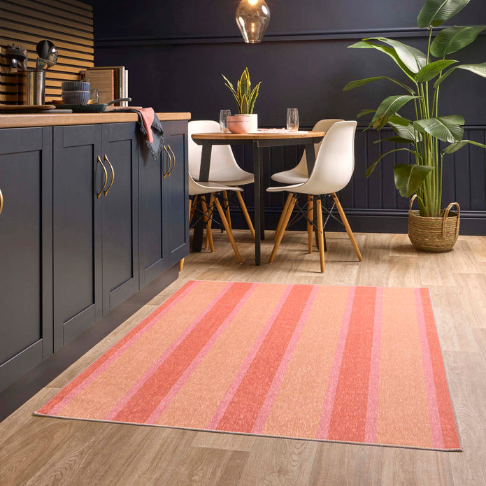 Origin Washable Sorbet Stripe - handmade