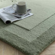 Origins Stacked Border Soft Green - handmade