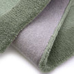 Origins Stacked Border Soft Green - handmade