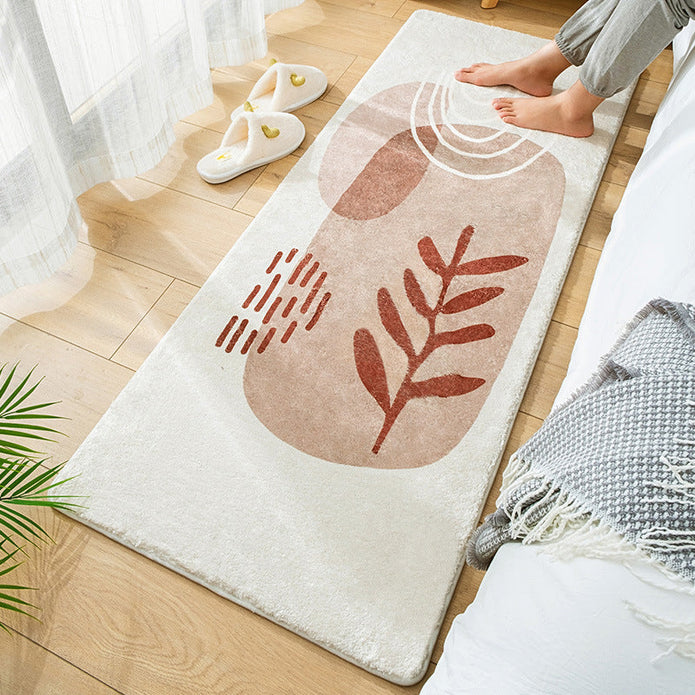 Bedroom Front Bed Rug - handmade 0