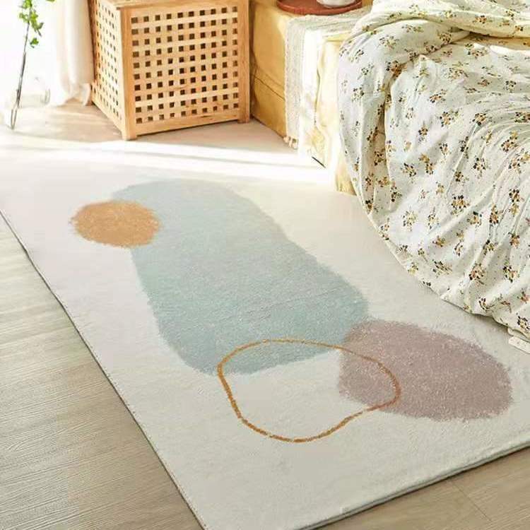 Bedroom Front Bed Rug - handmade 0