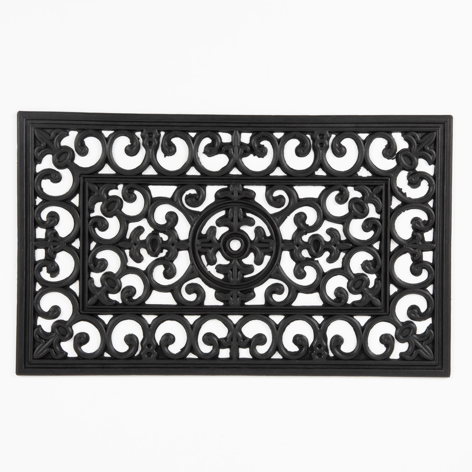 BEST SELLER Rubber Doormat Heavy Duty Outdoor 40x60cm Doormat 40x60 cm / Grey RUGS_and_MORE CRC457BKRS1