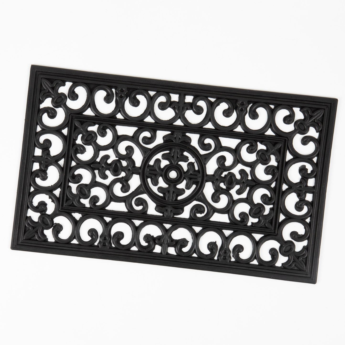 BEST SELLER Rubber Doormat Heavy Duty Outdoor 40x60cm Doormat 40x60 cm / Grey RUGS_and_MORE CRC457BKRS1