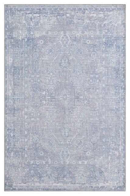 BEST SELLER Washable Oppo Rug 80x150 cm / Sky Blue / Chenille Backing: 50% TPR + 50% Cotton RUGS_and_MORE 5061020641913