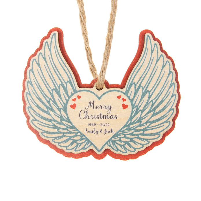 Personalised Christmas Name Ornament - handmade