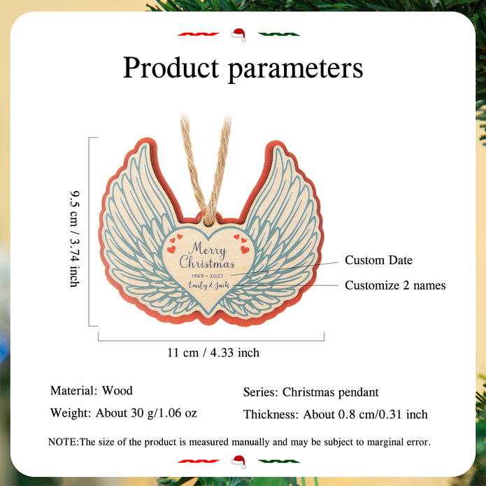 Personalised Christmas Name Ornament - handmade