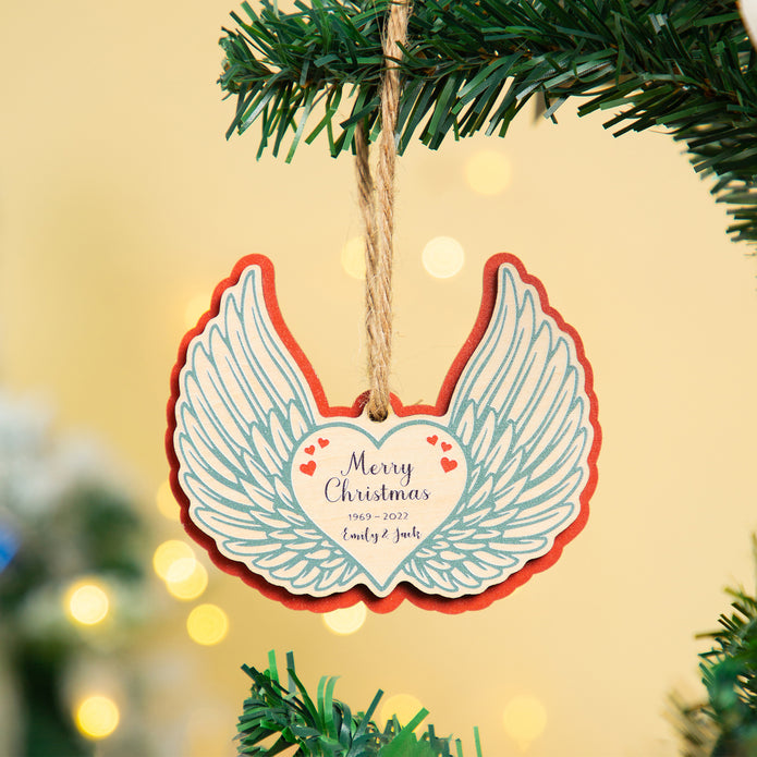 Personalised Christmas Name Ornament - handmade