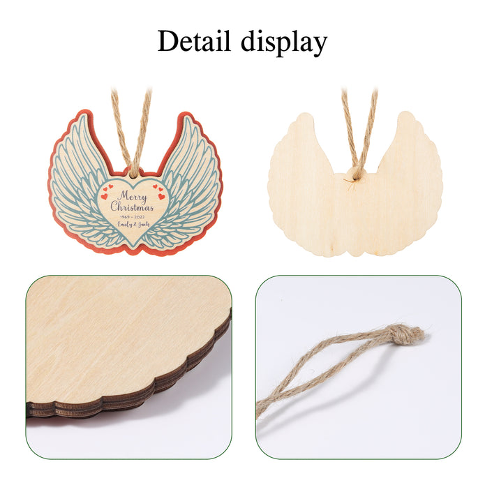 Personalised Christmas Name Ornament - handmade