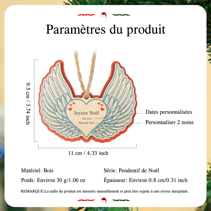 Personalised Christmas Name Ornament - handmade