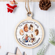 Personalised Photo Christmas Ornament - handmade