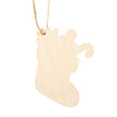 Personalised Name Christmas Stocking Ornament - handmade