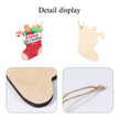 Personalised Name Christmas Stocking Ornament - handmade