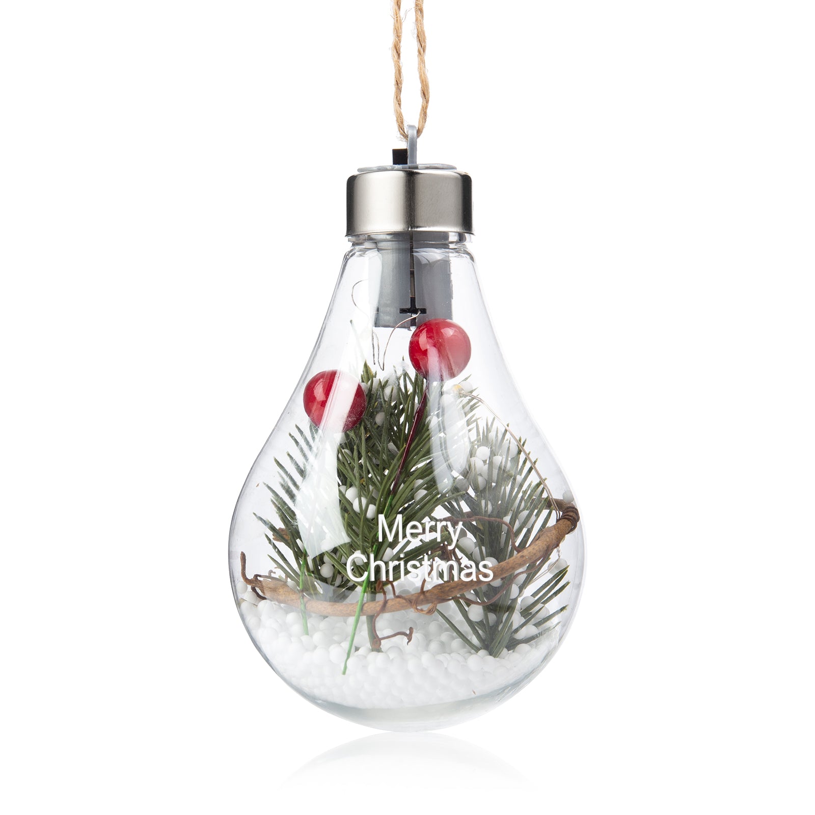 Personalised Christmas Name Light - handmade