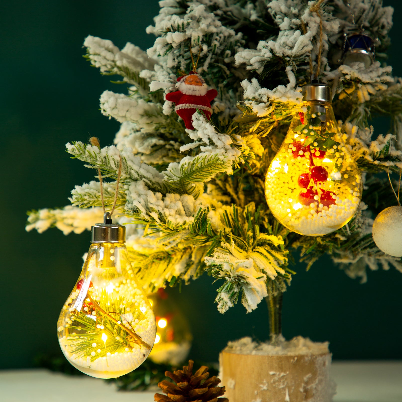 Personalised Christmas Name Light - handmade