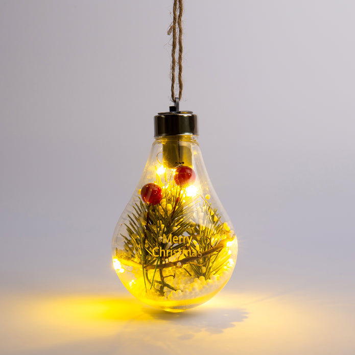 Personalised Christmas Name Light - handmade