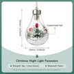 Personalised Christmas Name Light - handmade