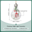 Personalised Christmas Name Light - handmade