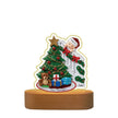 Decorative Christmas Tree Night Light - handmade