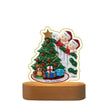 Decorative Christmas Tree Night Light - handmade