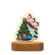 Decorative Christmas Tree Night Light - handmade