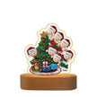 Decorative Christmas Tree Night Light - handmade